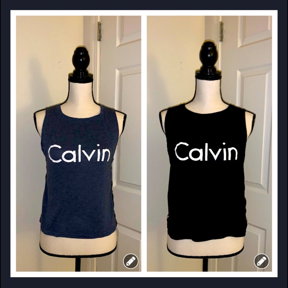 Set of 2 Calvin Klein Performance tanks